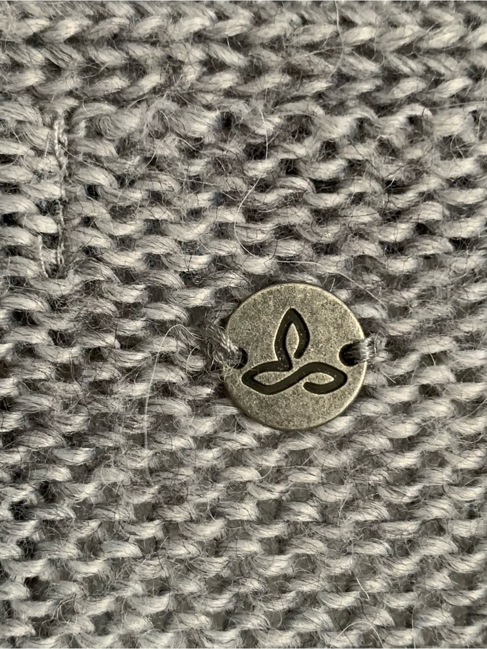 PRANA Women’s Gray Long Sleeve Single Button Cardigan Sweater - Picture 6 of 7